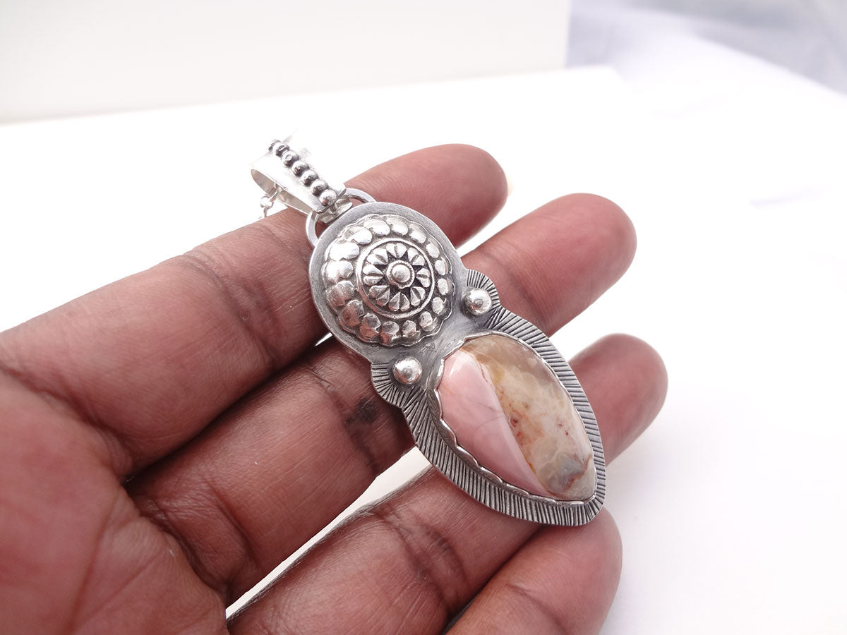 Majoua Pink Opal pendant