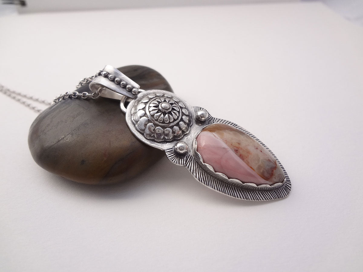 Majoua Pink Opal pendant